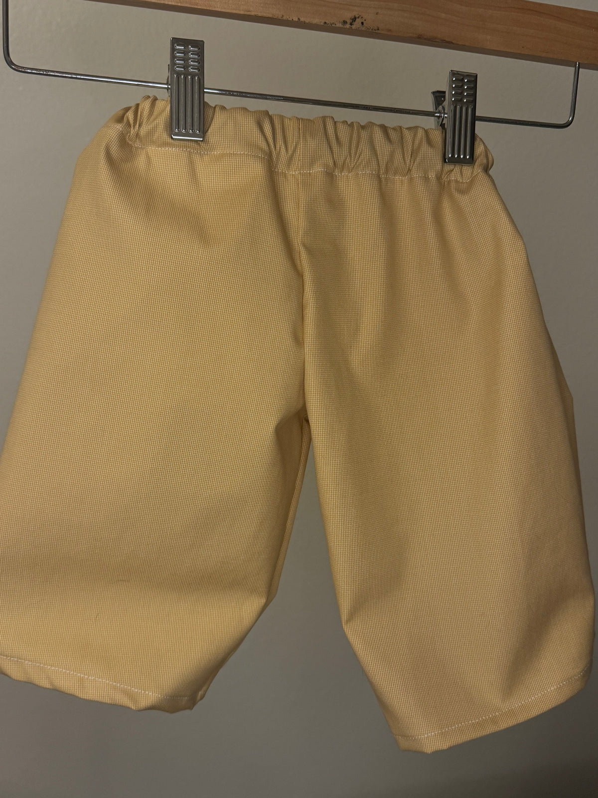 Yellow baby pants