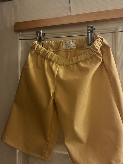 Yellow baby pants