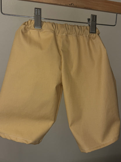 Yellow baby pants